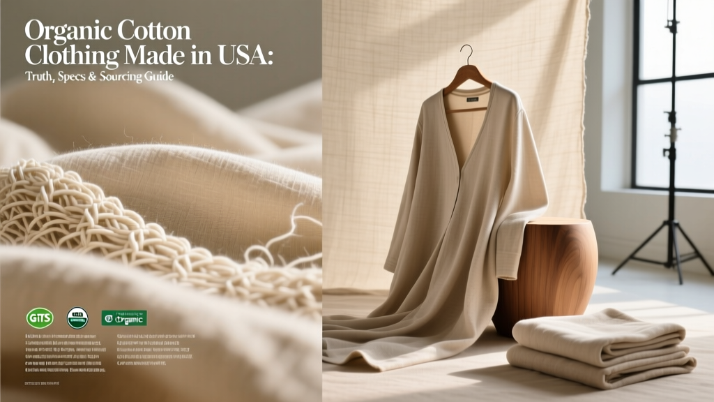 Organic Cotton Clothing Made in USA: Truth, Specs & Sourcing Guide