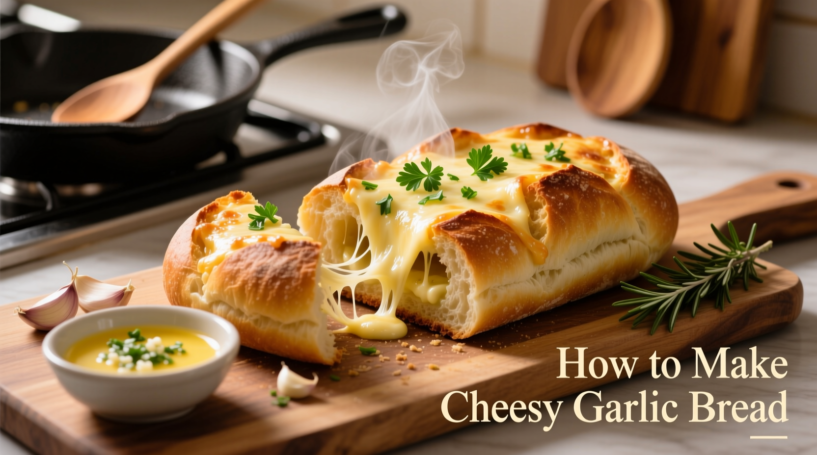 Perfect Cheesy Garlic Bread Recipe: Crispy, Buttery & Irresistible