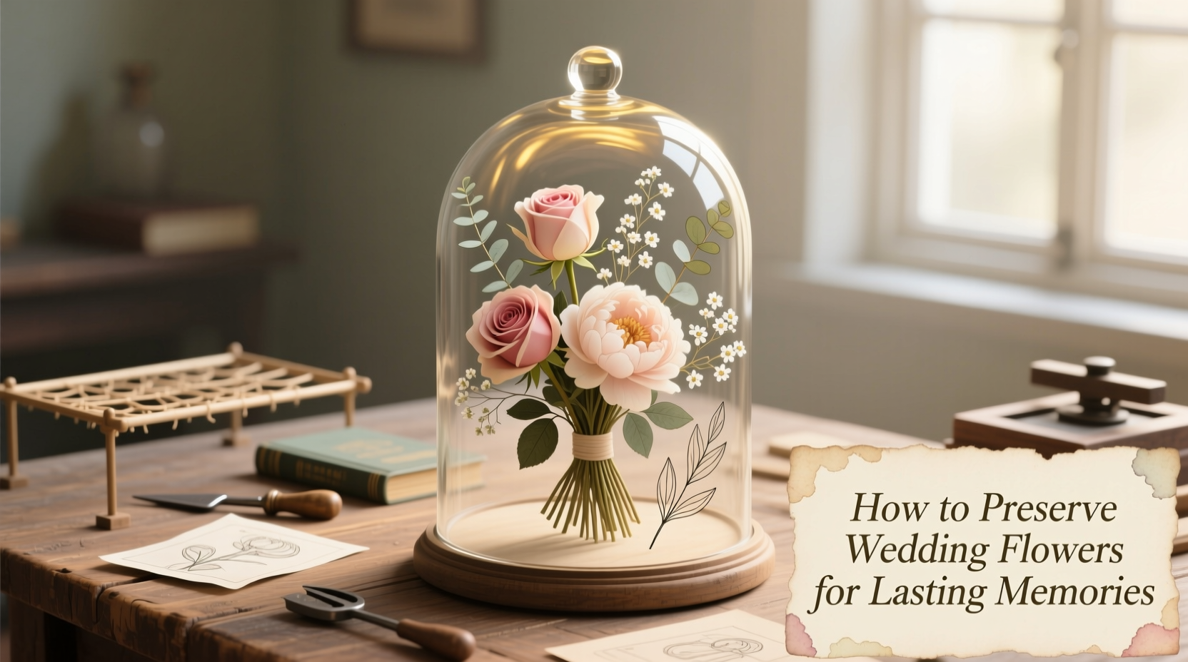 how to preserve wedding flowers