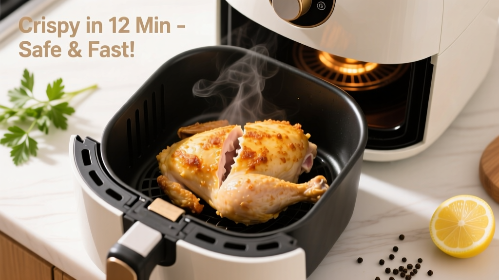 Air Fry Frozen Precooked Chicken Breast: Crispy & Fast