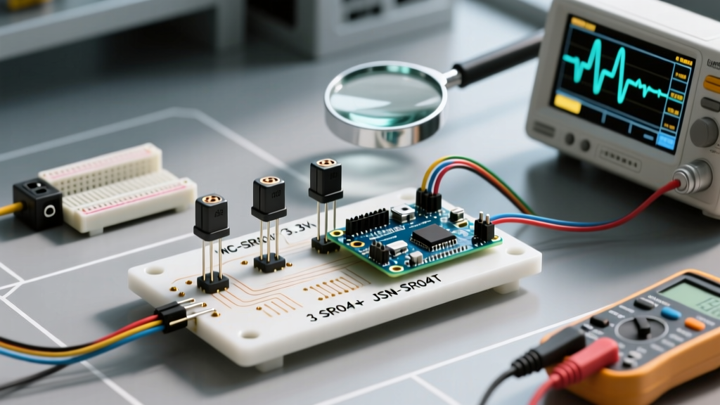 HC-SR04 Ultrasonic Sensor with Arduino: vs SR04+ and JSN-SR04T