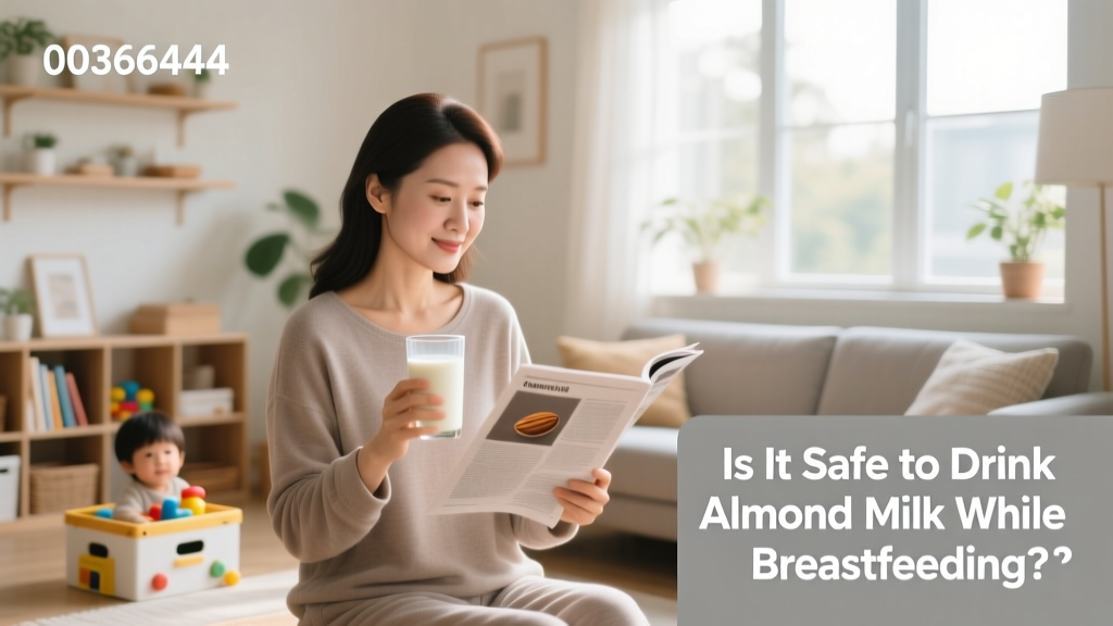 Is It Safe to Drink Almond Milk While Breastfeeding? Evidence-Based Guidance for Nursing Mothers