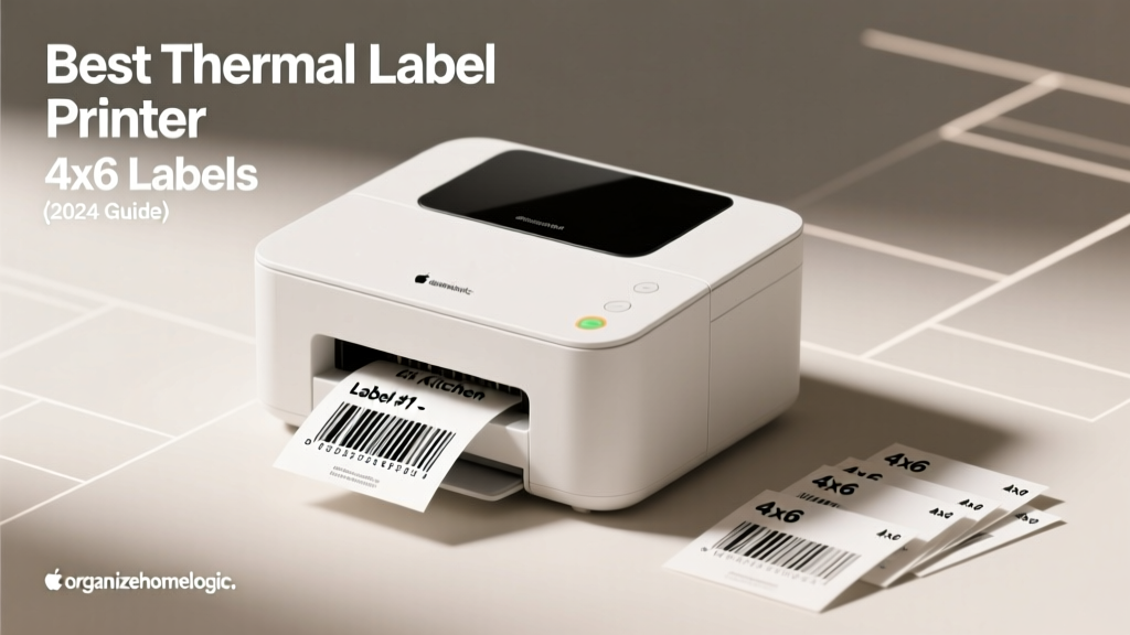 Best Thermal Label Printer for 4x6 Labels (2024 Guide)