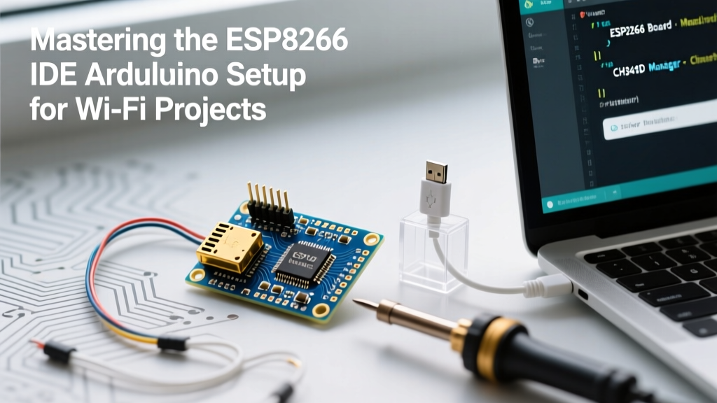 Mastering the ESP8266 IDE Arduino Setup for Wi-Fi Projects
