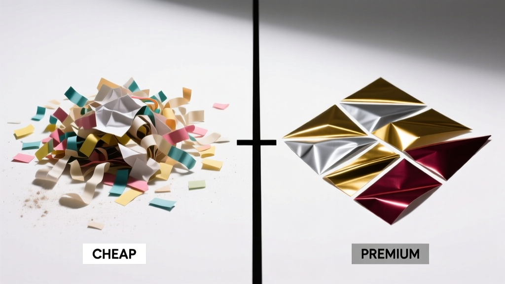 Cheap vs Premium Confetti: What You’re Really Paying For — And Why It Matters