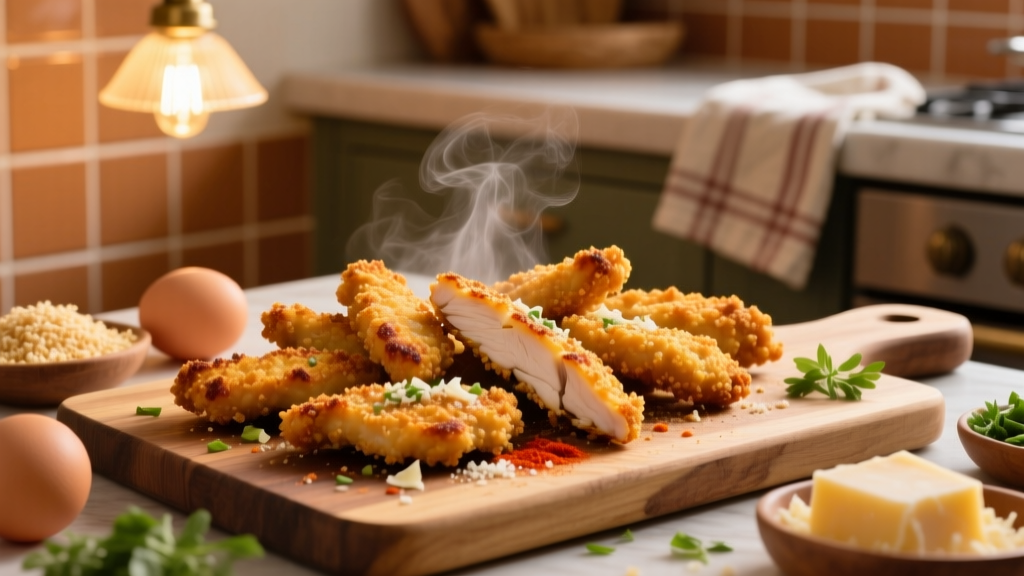 Homemade Air Fryer Chicken Tenders (Crispy & Juicy!)