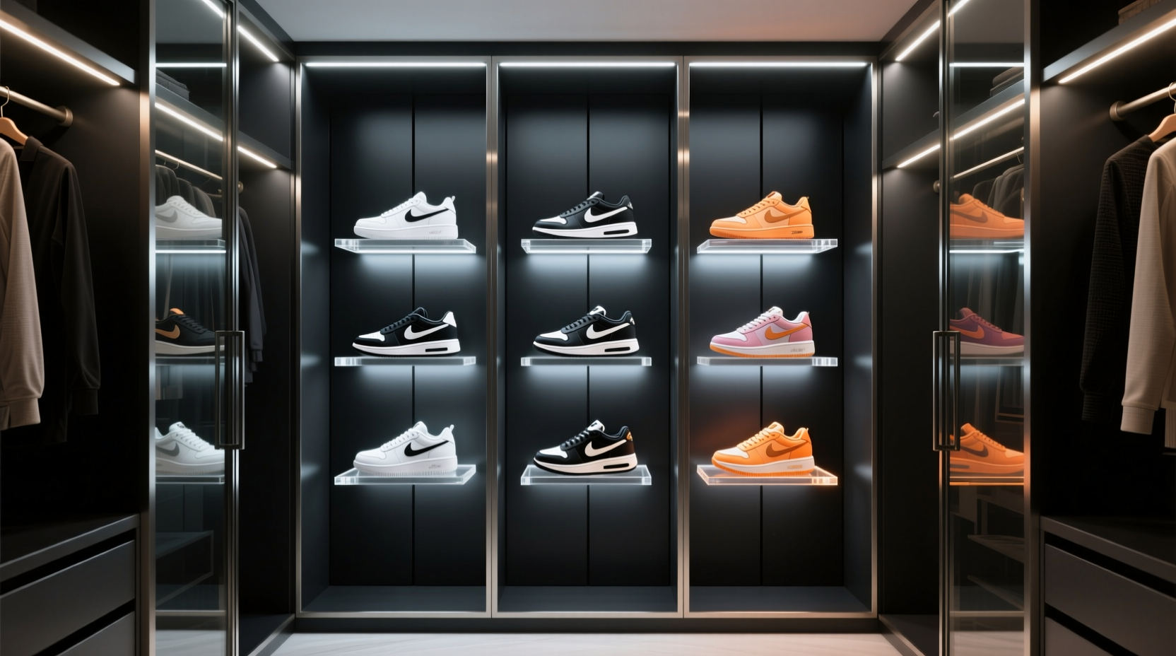 shallow closet to sneaker gallery