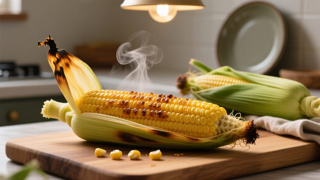 Air Fryer Corn on the Cob in Husk: Crispy, Juicy & Oil-Free