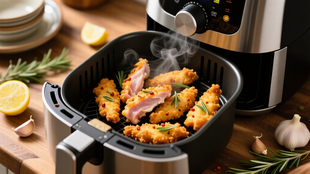 Easy Air Fryer Chicken Strips (Crispy & Juicy!)