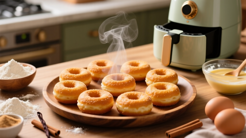 Air Fryer Mini Donuts: Crispy, Light & Oil-Free