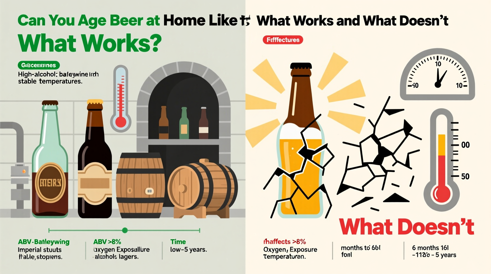 can you age beer at home like wine what works and what doesn’t