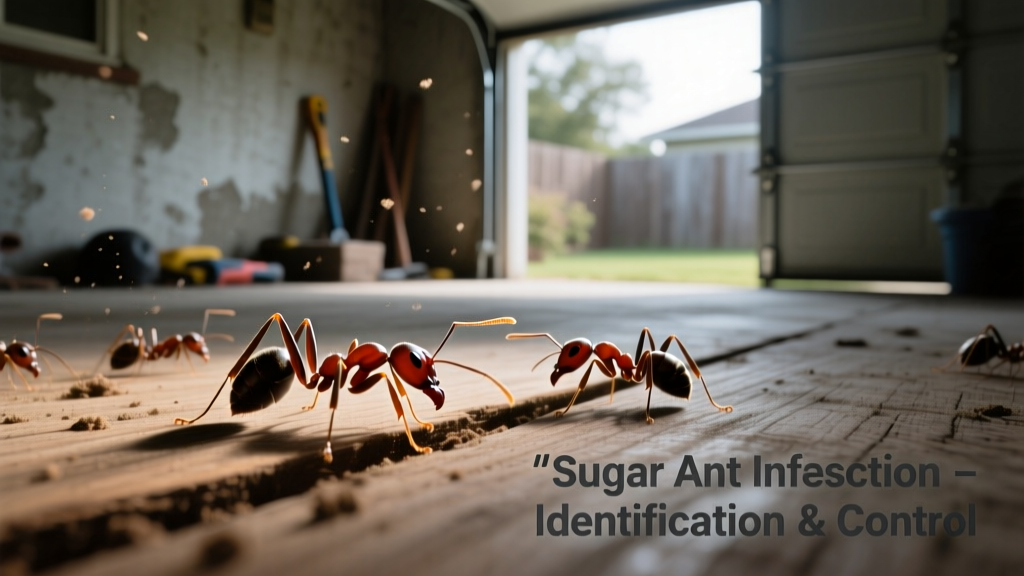 Sugar Ants in the Garage: Identification and Control