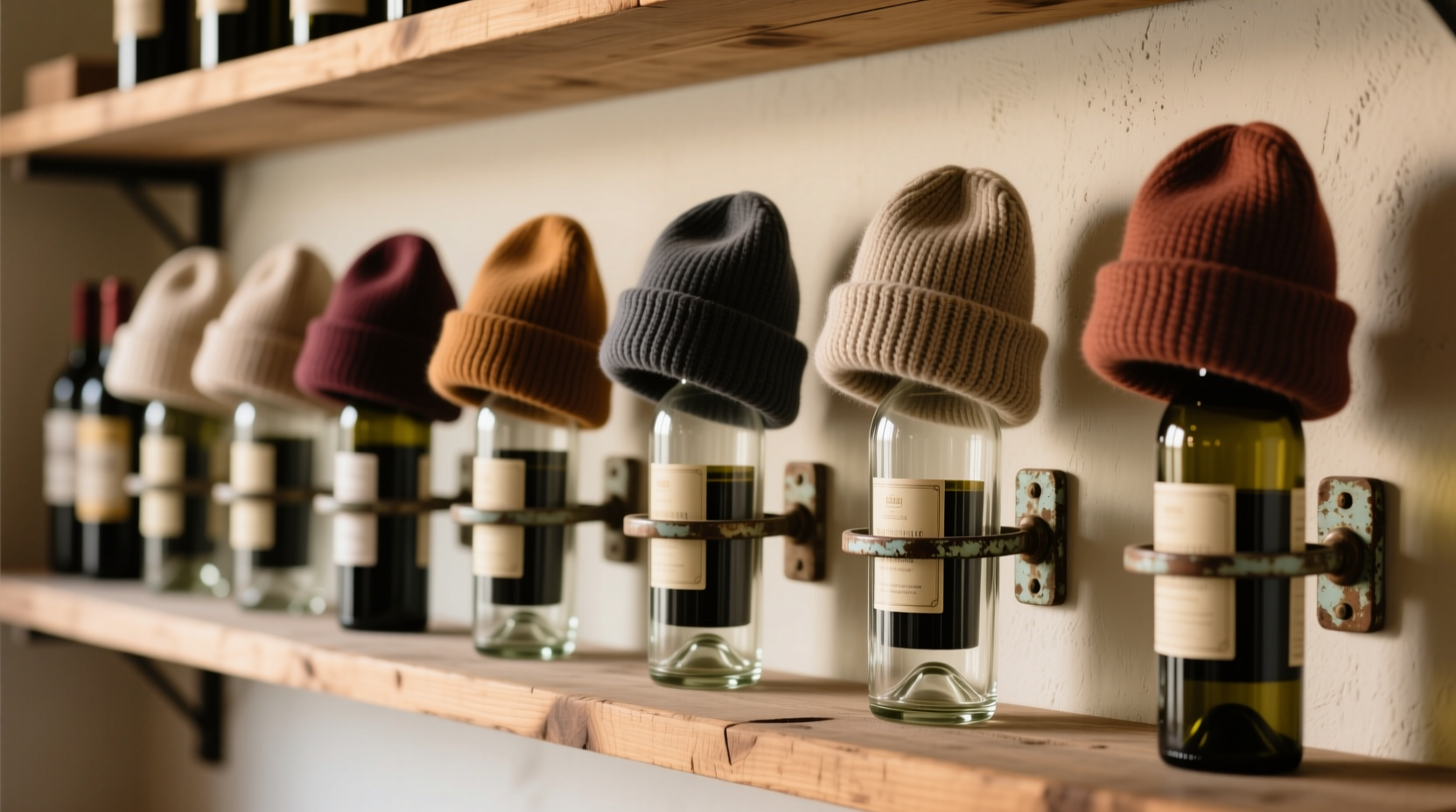 knit hat storage without losing shape