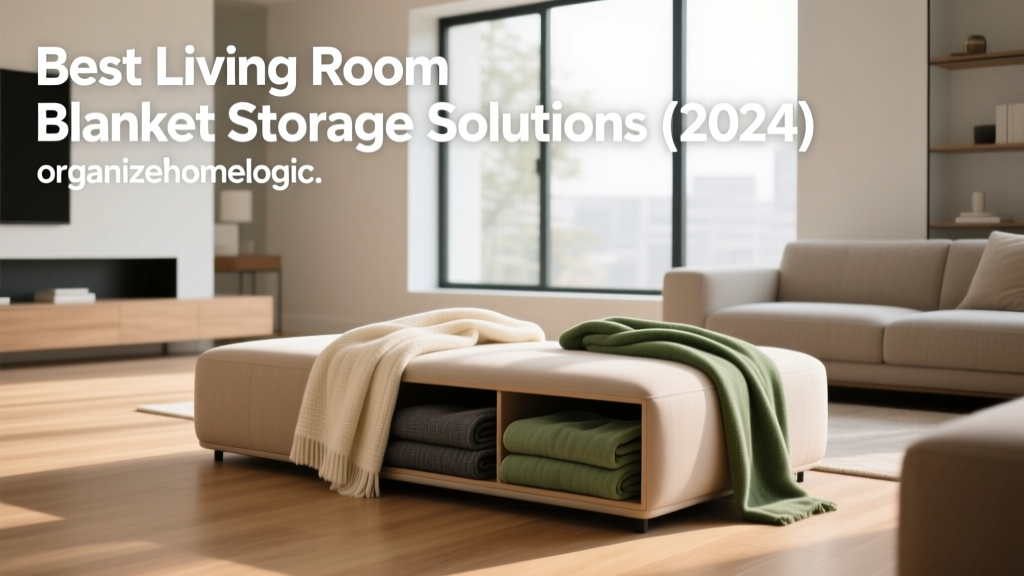 Best Living Room Blanket Storage Solutions (2024)