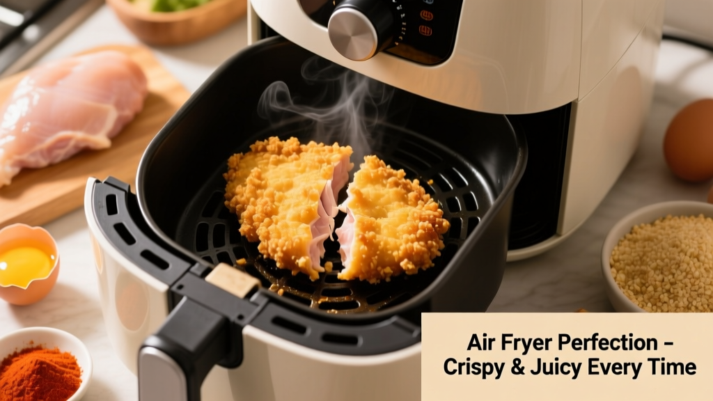 How to Air Fry Breaded Chicken Patties Perfectly