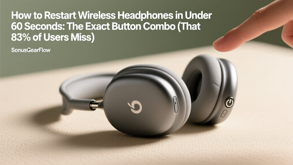 How to Restart Wireless Headphones (2026)