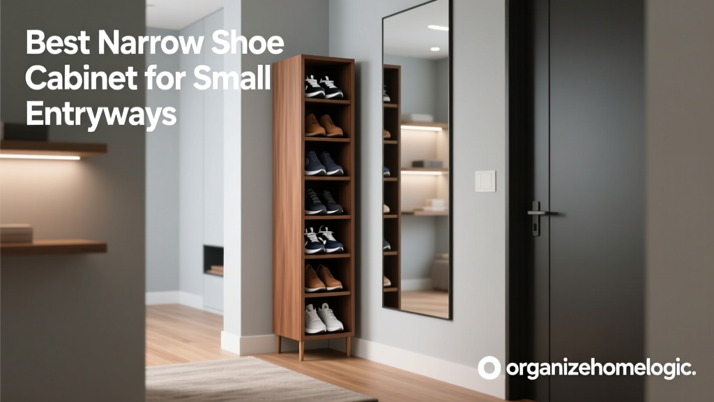 Best Narrow Shoe Cabinet for Small Entryways