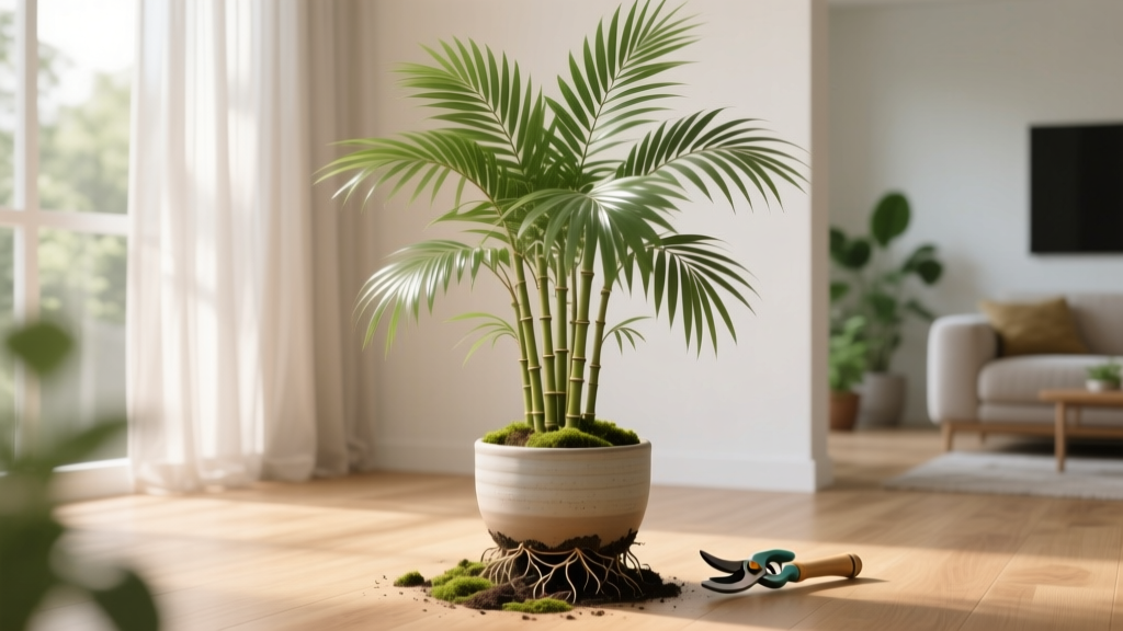 Bamboo Palm Repotting: Stress-Free 7-Step Method (2026)
