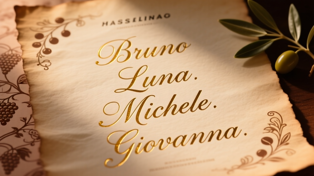 Italian dog names