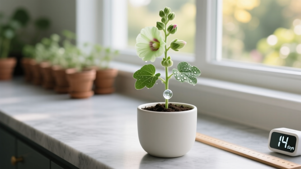 Hollyhock Indoor Watering Schedule (2026)