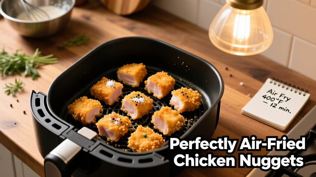 How to Air Fry Fresh Chicken Nuggets Perfectly