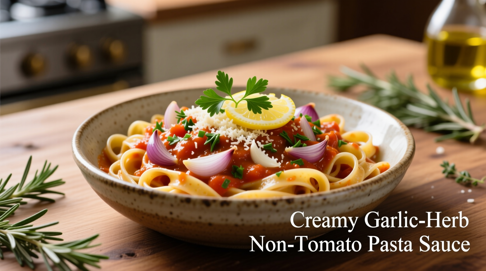 5 Non Tomato Pasta Sauce Recipes Ready in 20 Minutes
