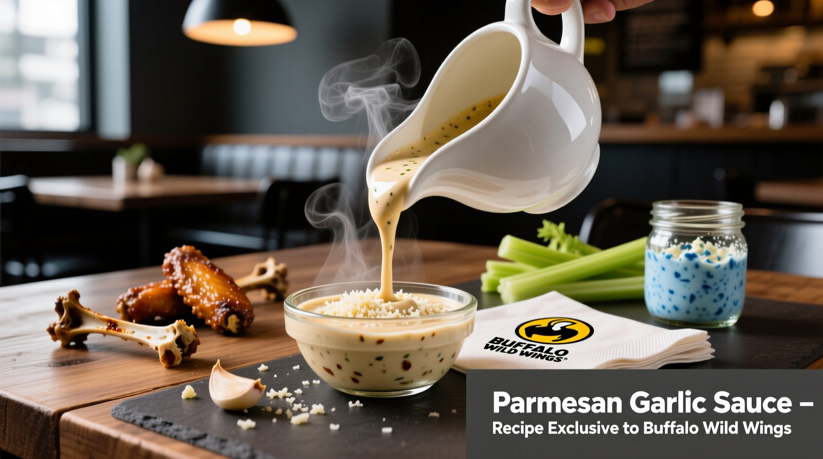 Authentic Buffalo Wild Wings Parmesan Garlic Sauce Recipe
