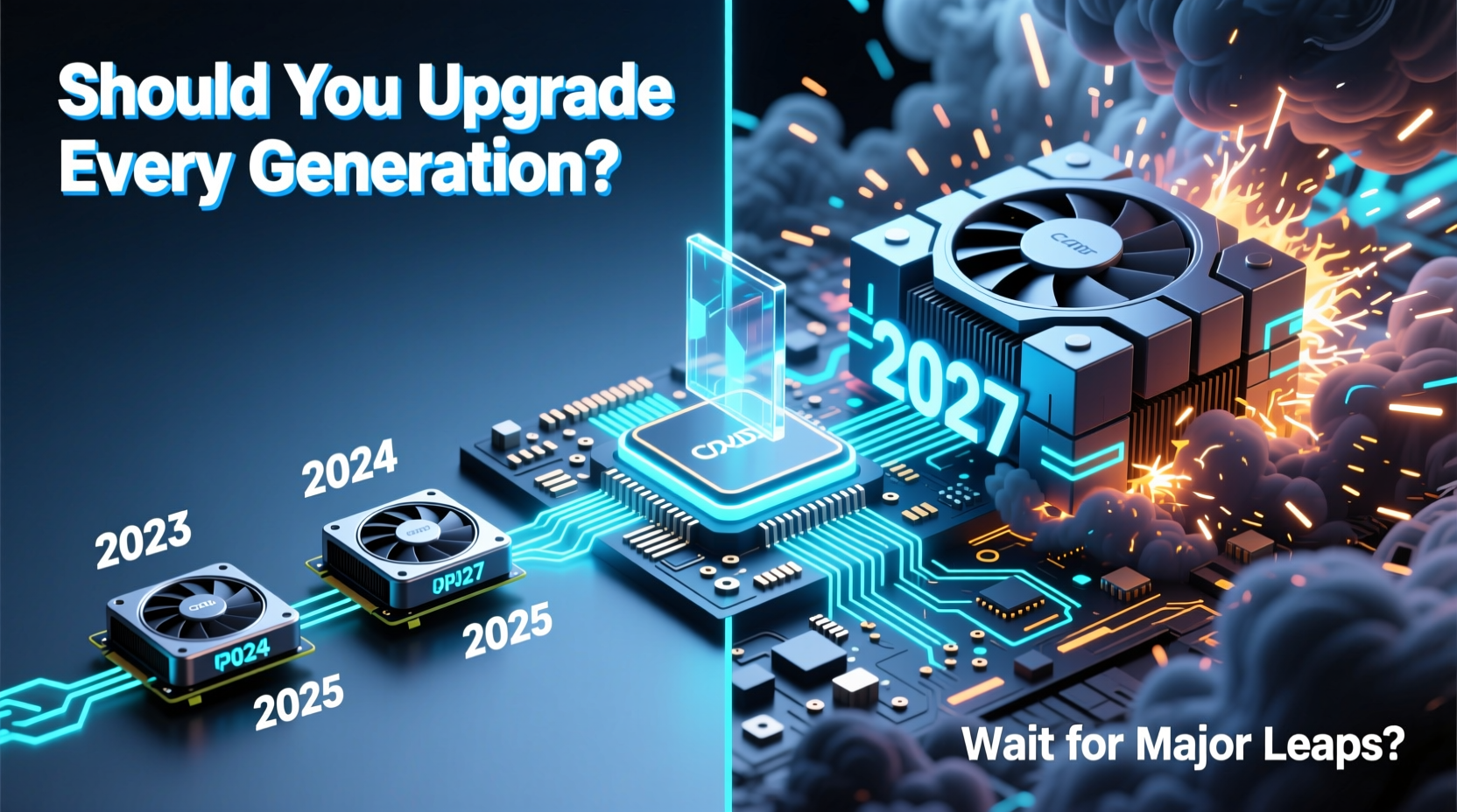 should you upgrade your gpu every generation or wait for major leaps