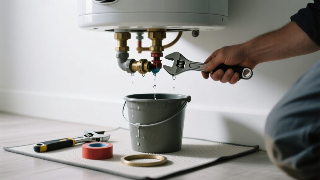 Fix Bathroom Water Heater Leaking From Bottom