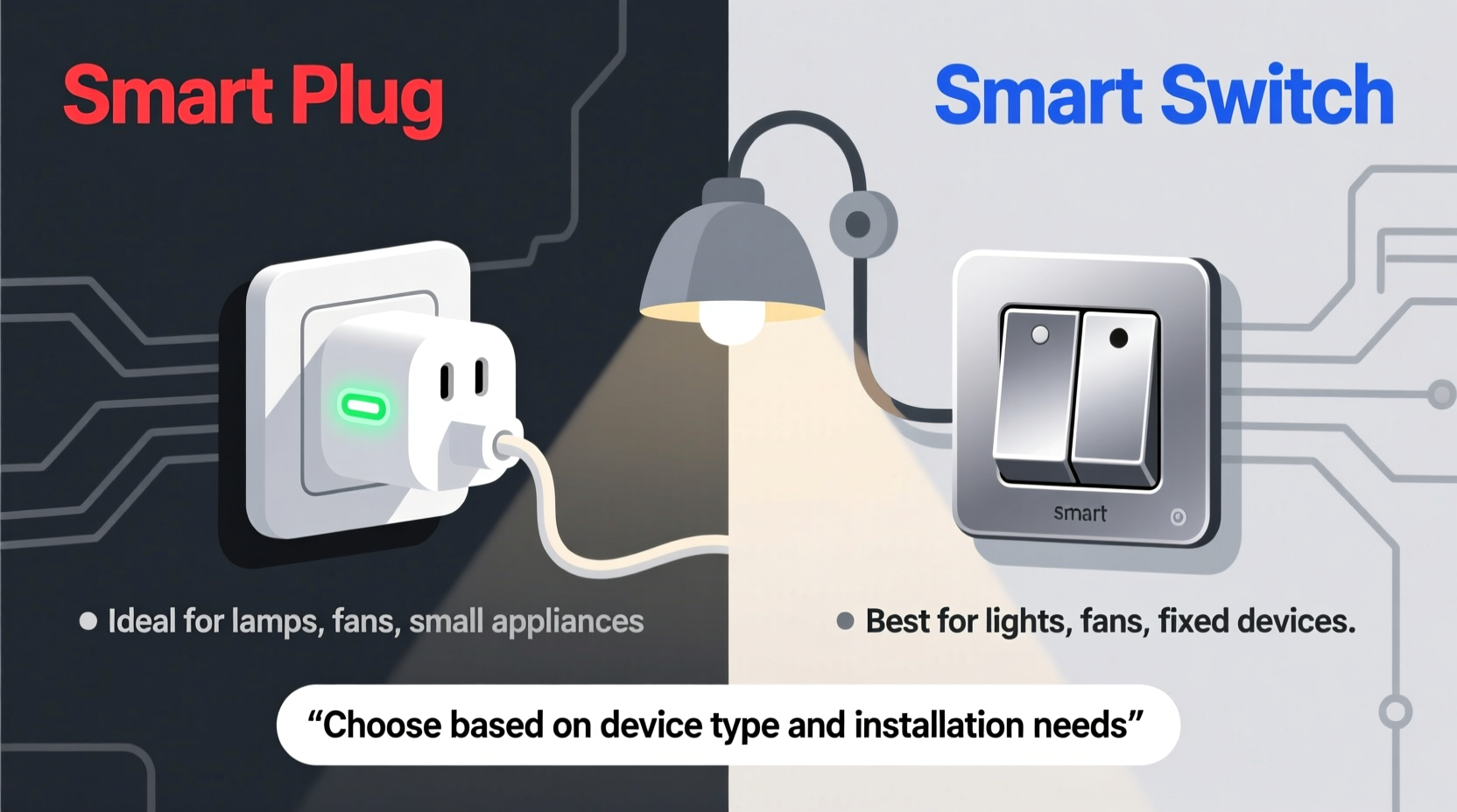 Smart Plug Vs Smart Switch Choosing The Right Home Automation Tool