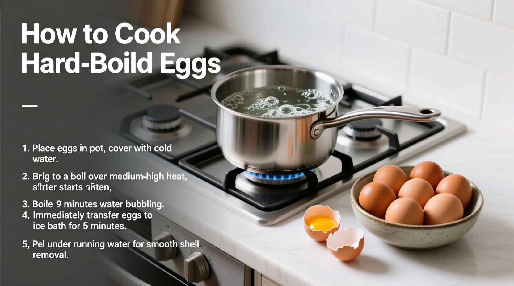 how do i cook hard boiled eggs