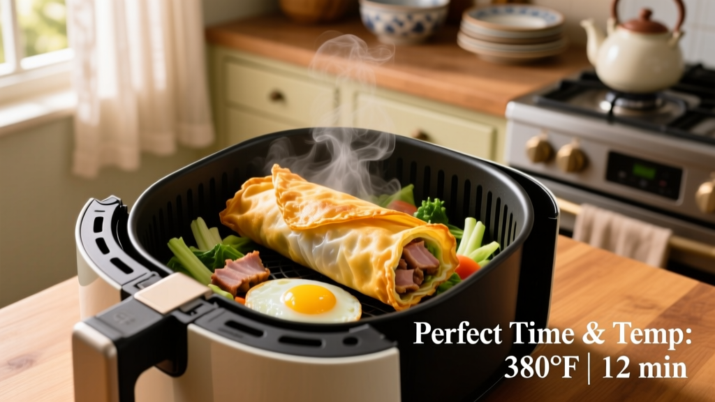 Frozen Egg Rolls in Air Fryer: Perfect Time & Temp