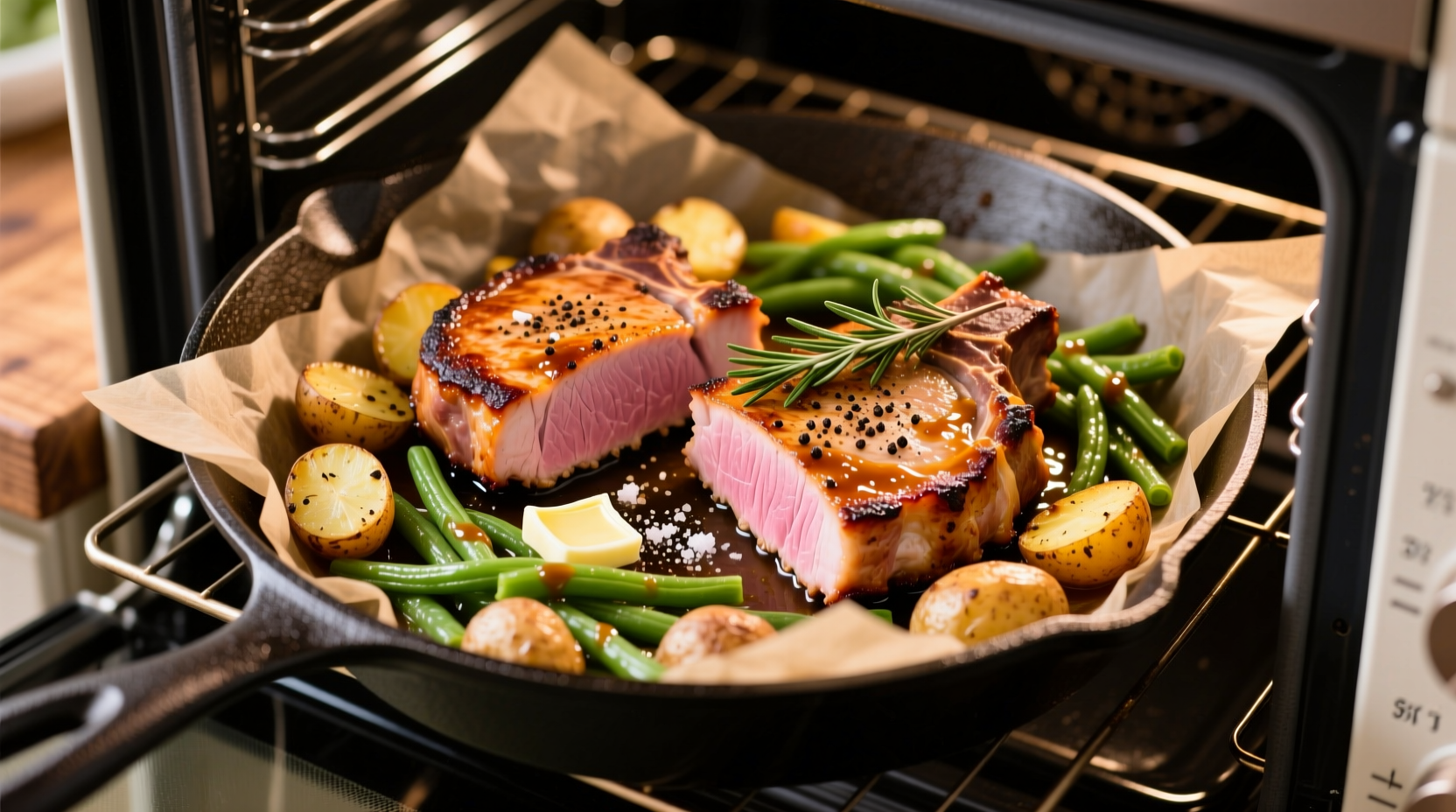 how do i cook pork steaks in the oven