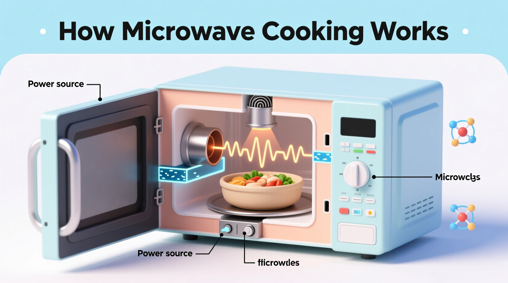 how microwave cooking works