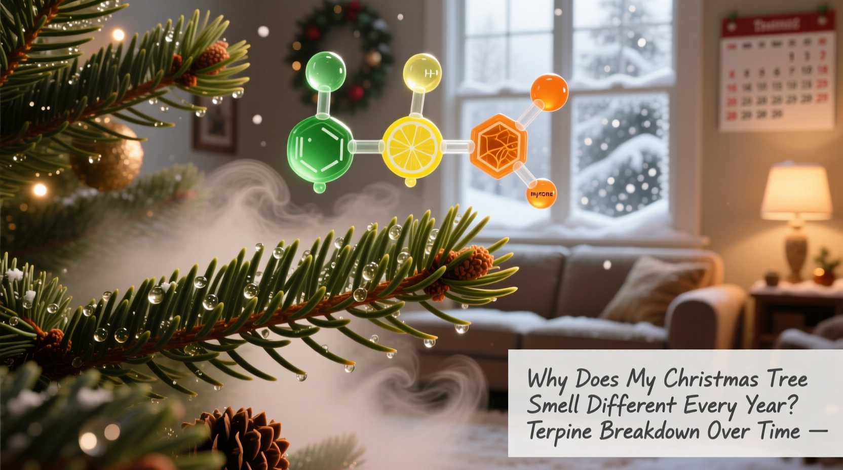 why does my christmas tree smell different every year terpene breakdown