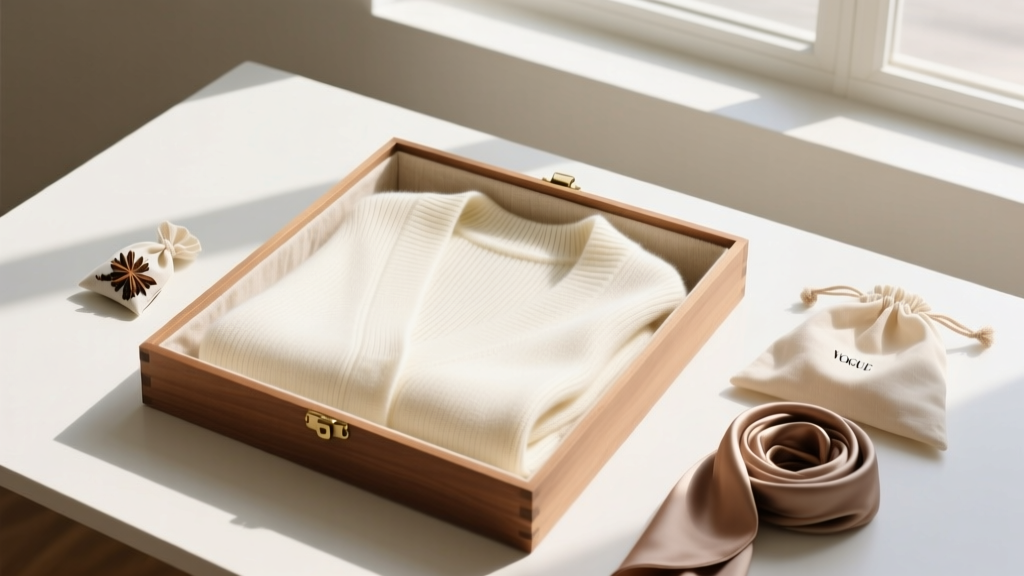 How to Store Cashmere Sweaters in Summer (Without Damage)