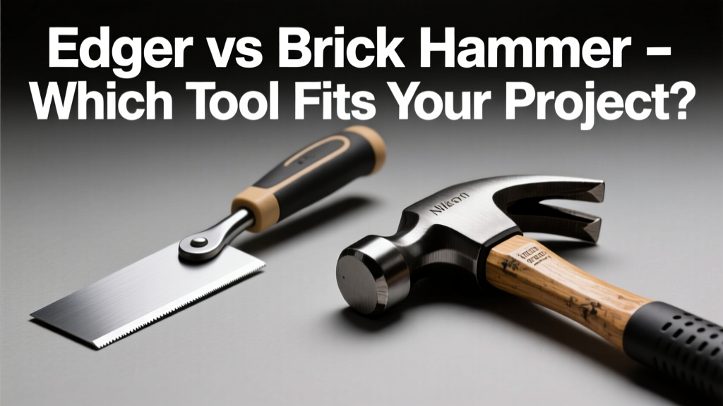 Edger vs Brick Hammer: Which Tool Fits Your Project?