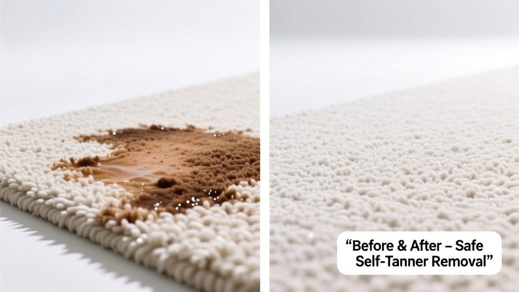 How to Remove Self Tanner from Carpet Safely