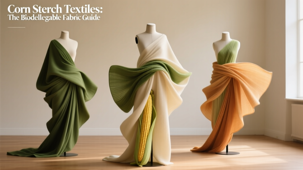 Corn Starch Textiles: The Biodegradable Fabric Guide