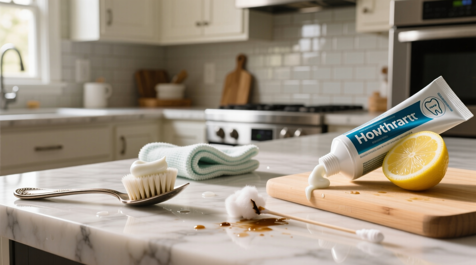 how to use toothpaste around the house