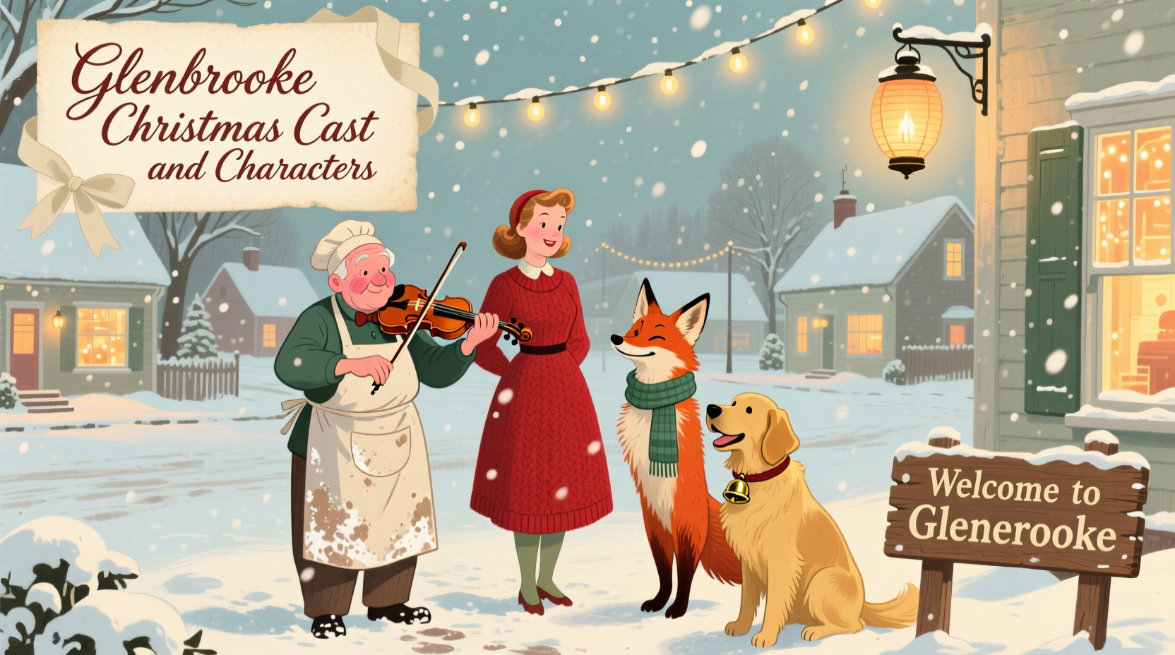 a glenbrooke christmas cast