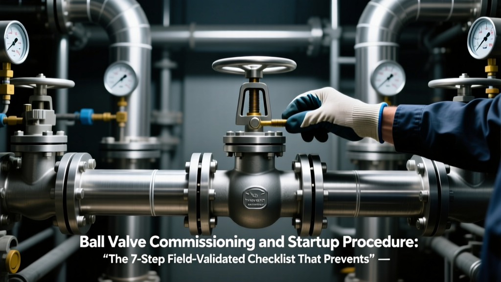 Ball Valve Commissioning: 7-Step Startup Checklist