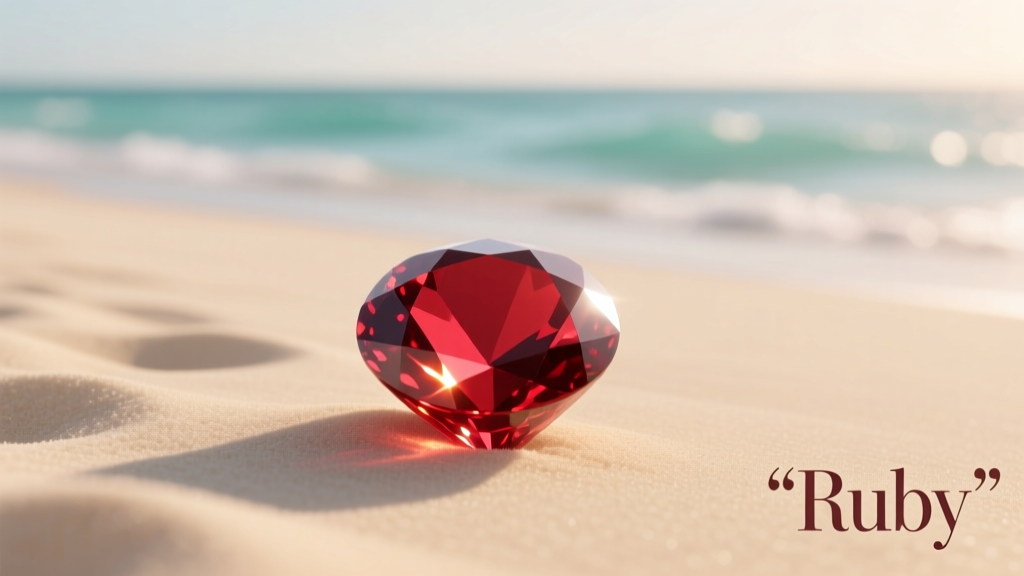Ruby Jewelry for Beach Weddings: A Guide