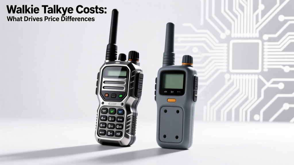 Walkie Talkie Costs: What Drives Price Differences