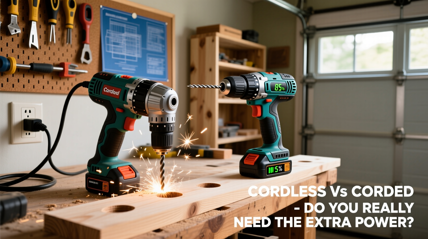 corded vs cordless drill do you really need the extra power for home projects