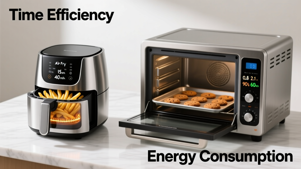 Air Fryer vs Oven: Efficiency, Time & Energy Compared