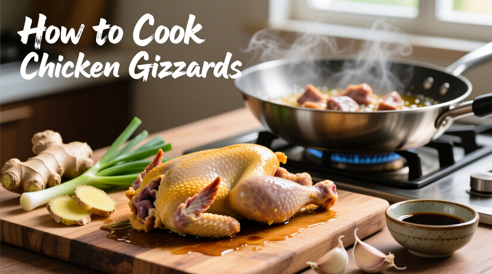 how do you cook chicken gizzards