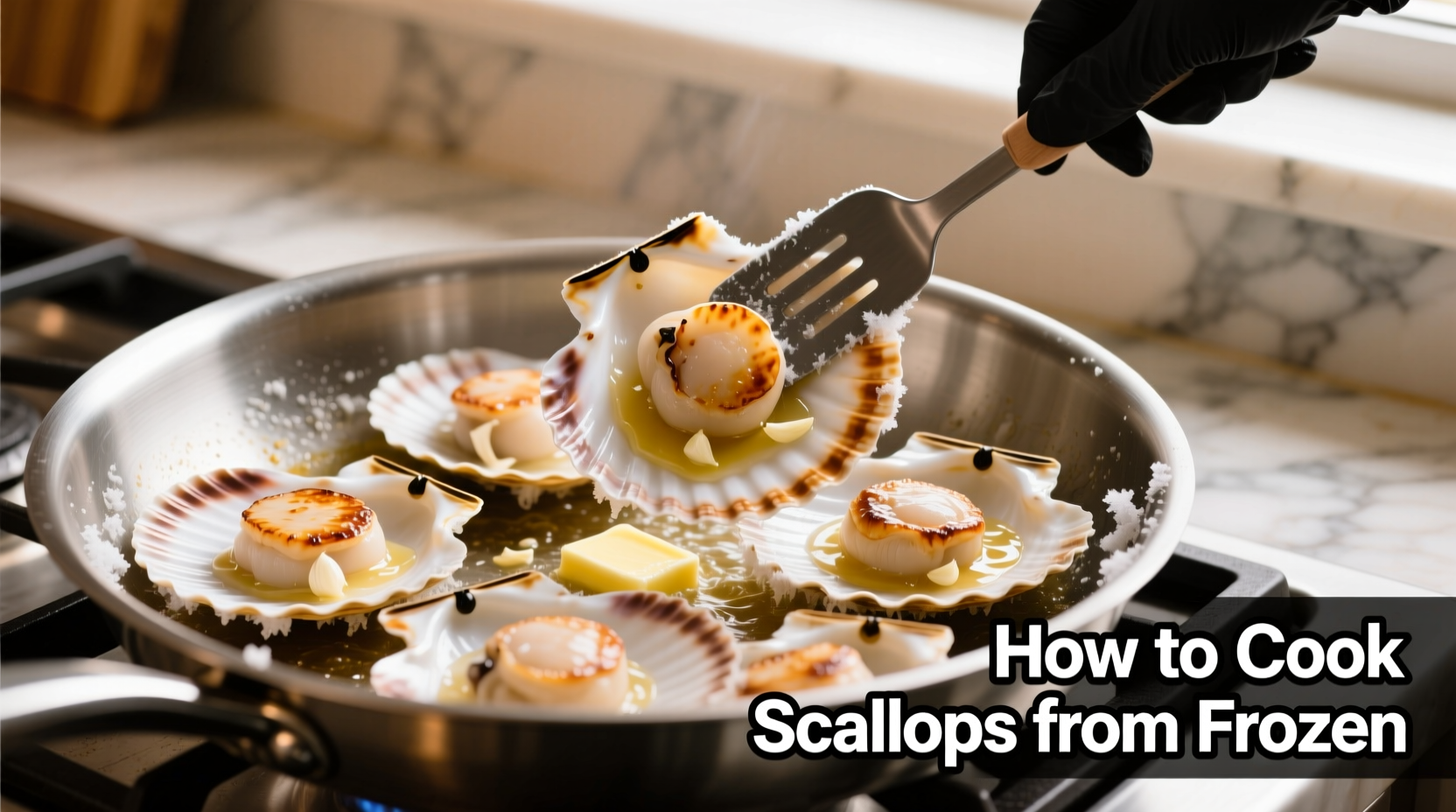 how to cook scallops from frozen