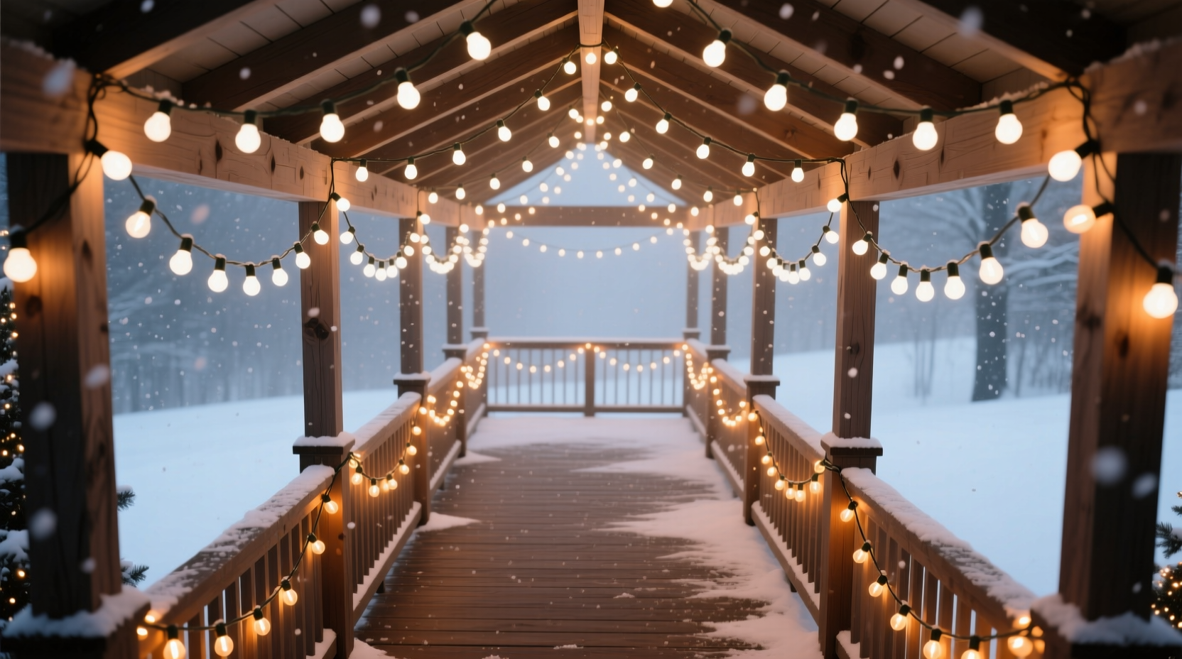 does the order of hanging christmas lights matter for aesthetic balance