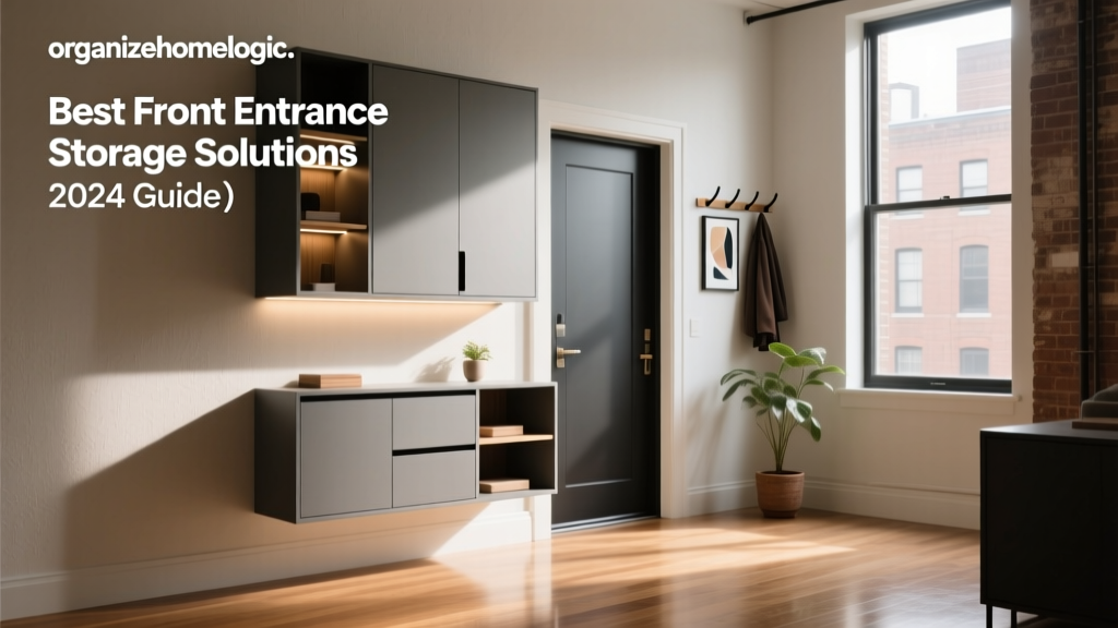 Best Front Entrance Storage Solutions (2024 Guide)